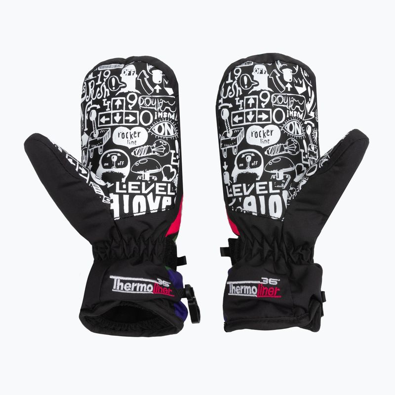 Level Junior Mitt children's ski glove purple 4152JM 3