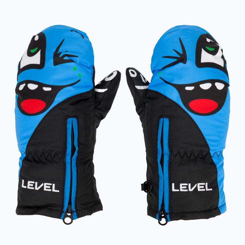 Level Lucky Mitt pattern children's ski gloves 2