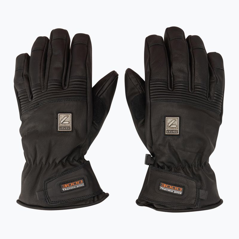Level Icon ski gloves black 2