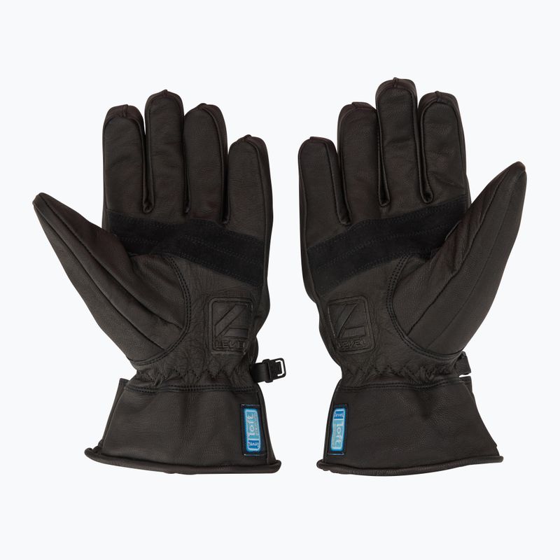 Level Icon ski gloves black 3