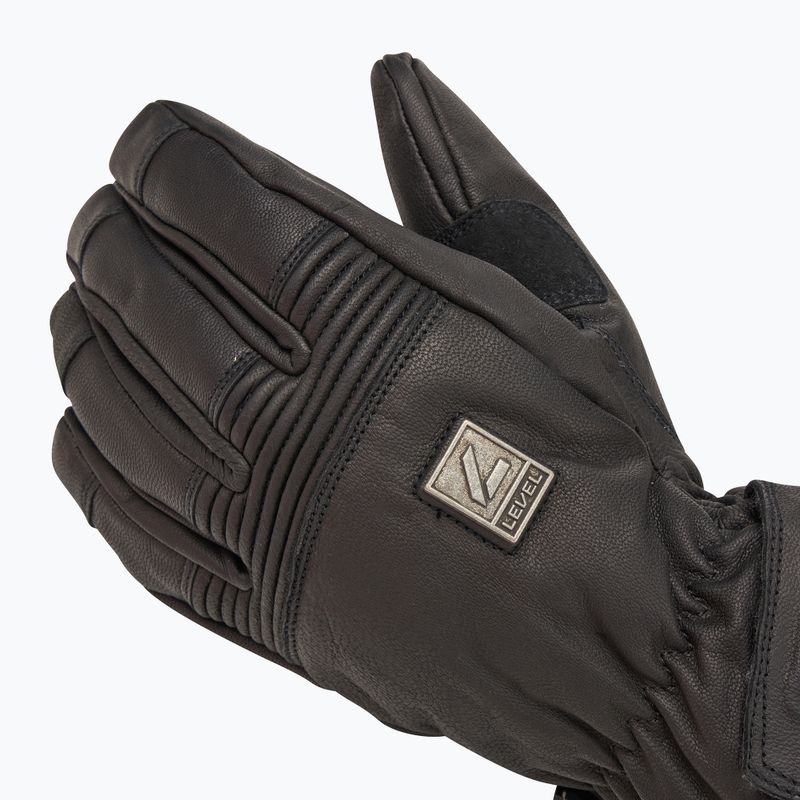 Level Icon ski gloves black 4
