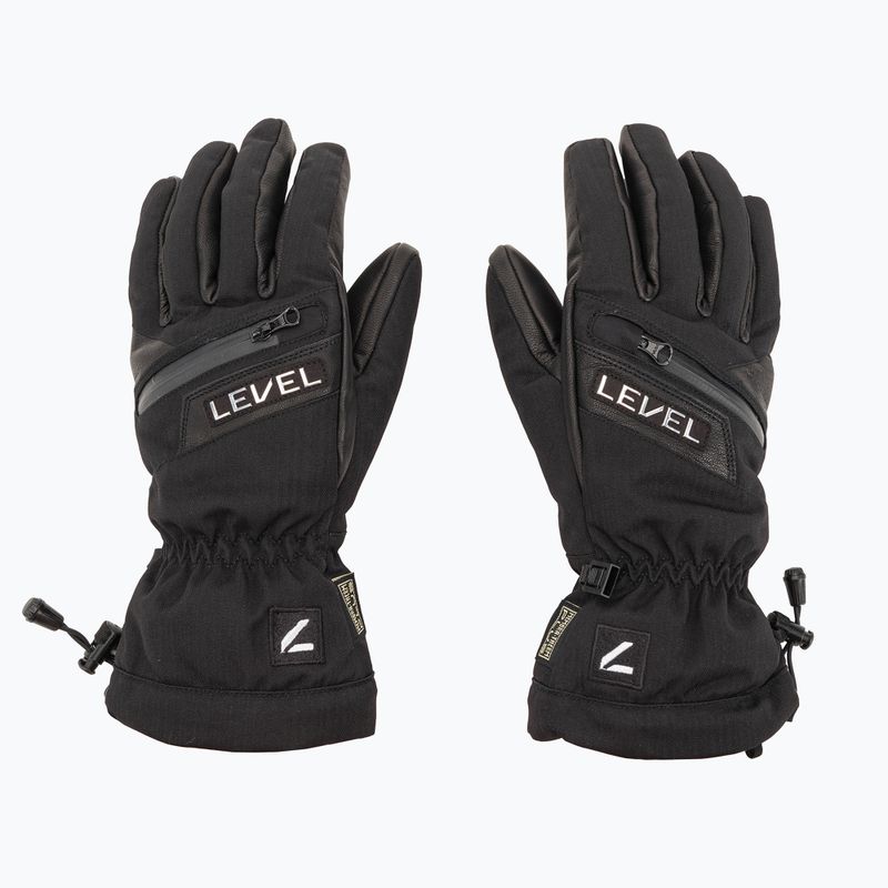Level Switchback ski glove black 3