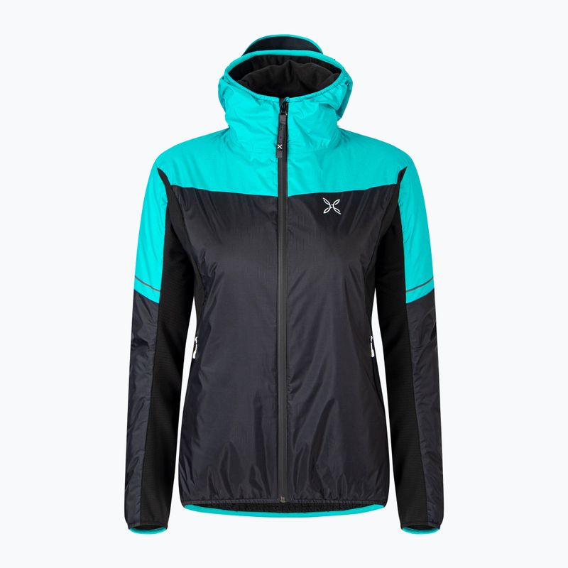 Women's Montura Escape Hybrid care blue jacket