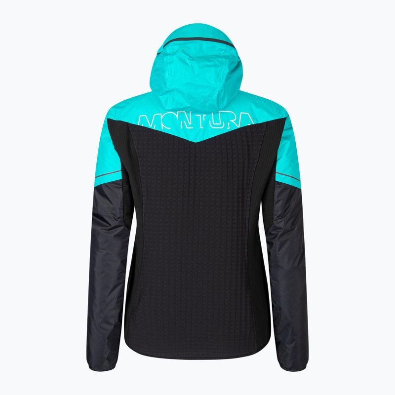 Women's Montura Escape Hybrid care blue jacket 2