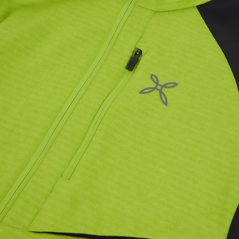Men's Montura Thermal Grid 2 Maglia sweatshirt lime green 3