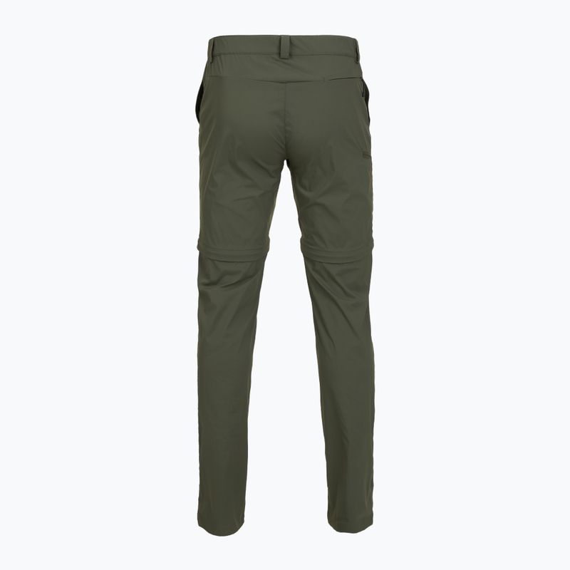 Men's trekking trousers Montura Valbruna Zip Off verde salvia 2