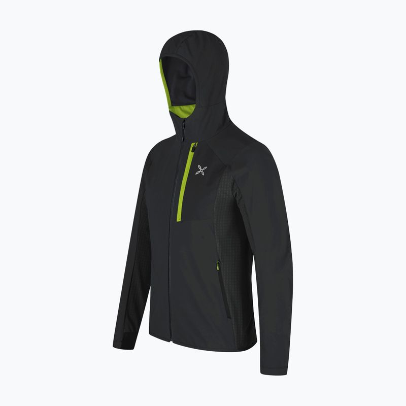 Montura men's jacket Peak black/ lime green 3