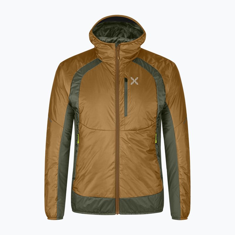 Montura men's jacket Vulcan 2.0 bronze brown/ sage green