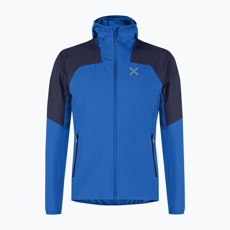 Men's Montura Rise Hooded Jacket b.blue/graphite blue