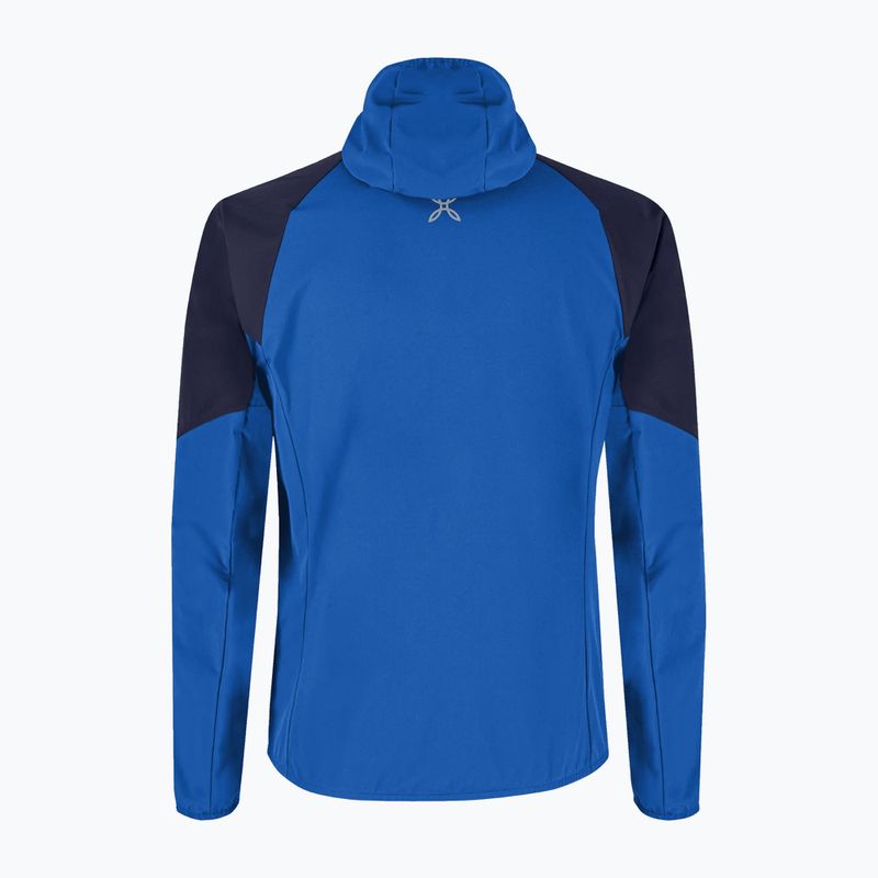 Men's Montura Rise Hooded Jacket b.blue/graphite blue 2