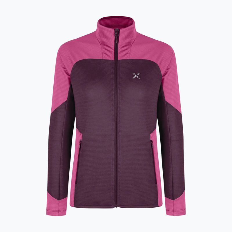 Montura Rise Maglia women's sweatshirt vinaccia/baton rouge