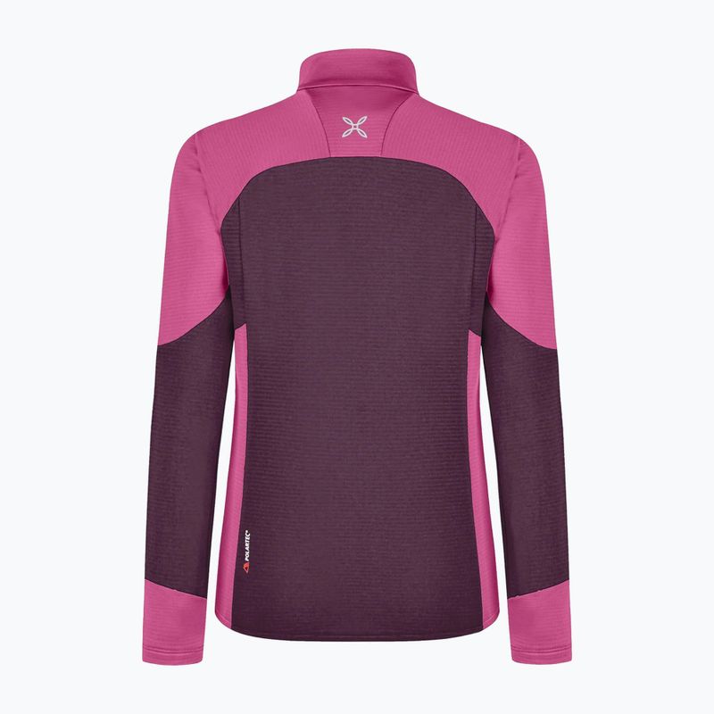 Montura Rise Maglia women's sweatshirt vinaccia/baton rouge 2