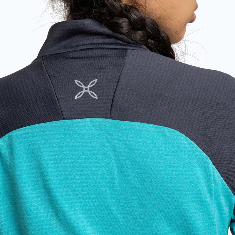 Montura Rise Maglia women's sweatshirt turquoise/graphite blue 5
