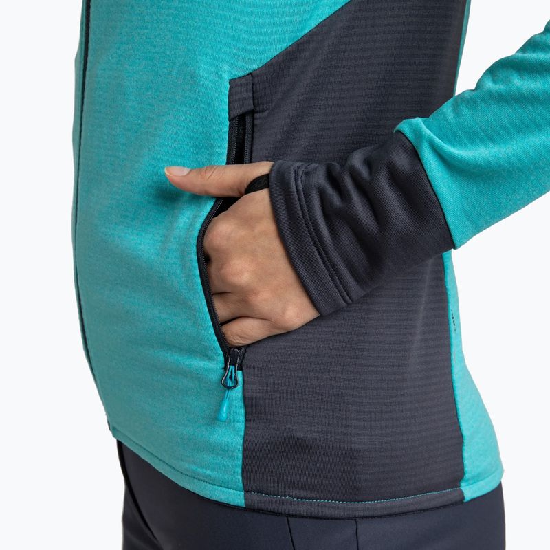 Montura Rise Maglia women's sweatshirt turquoise/graphite blue 6