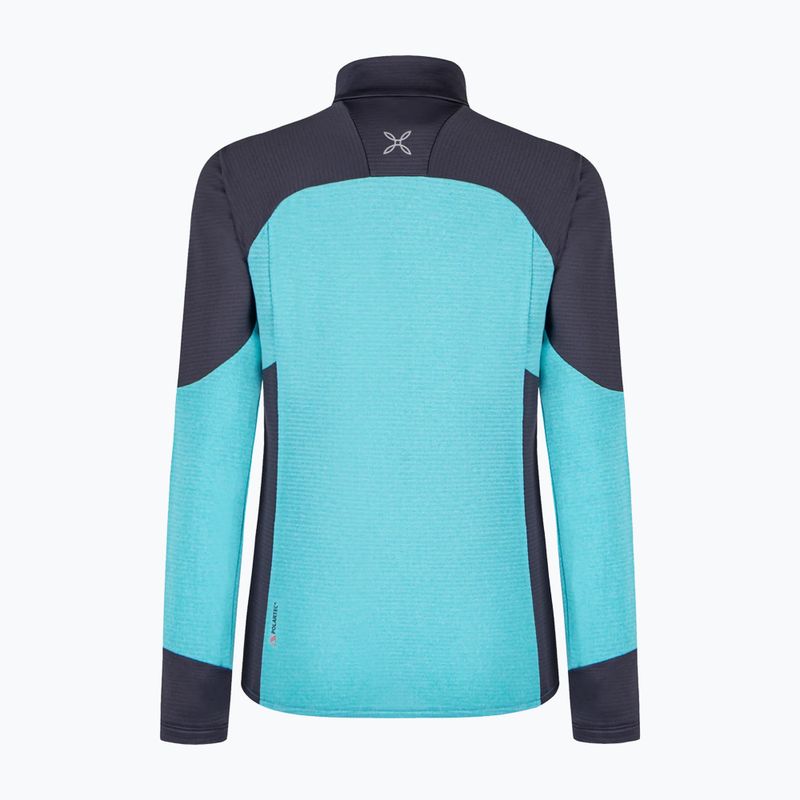 Montura Rise Maglia women's sweatshirt turquoise/graphite blue 8