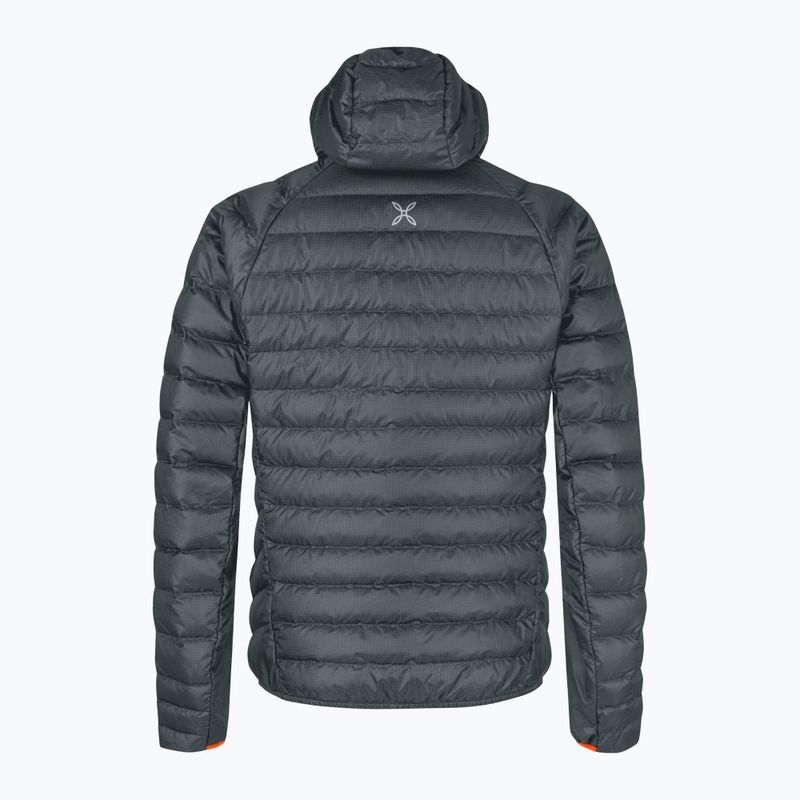 Men's jacket Montura Pure Duvet piombo/orange 2