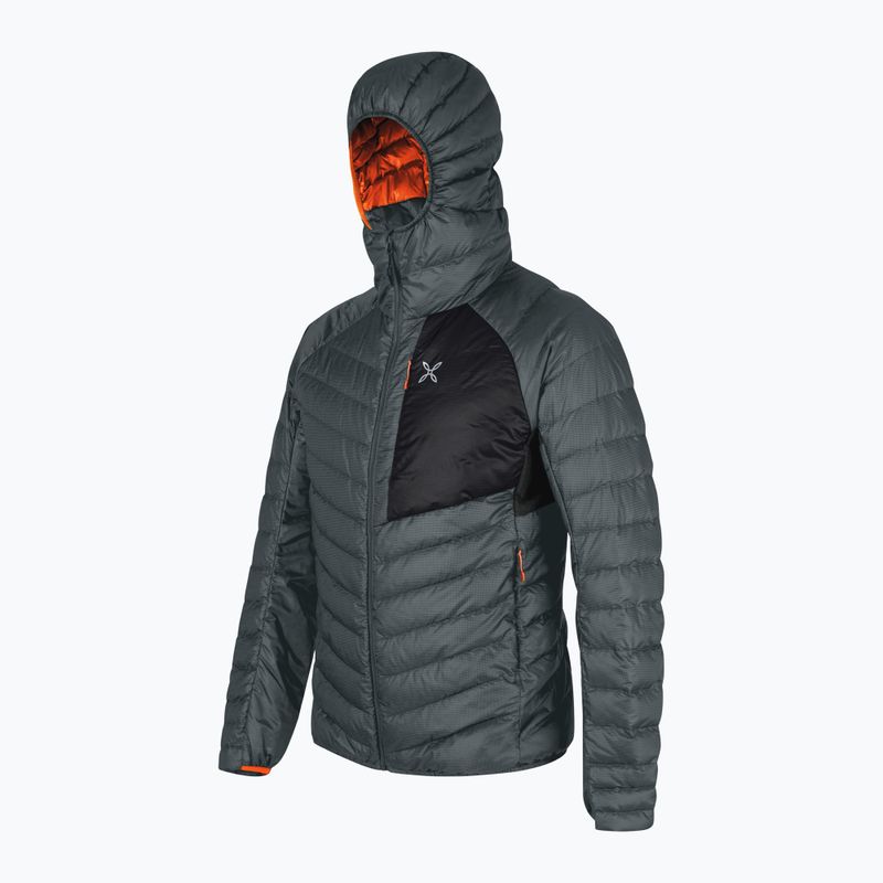Men's jacket Montura Pure Duvet piombo/orange 3