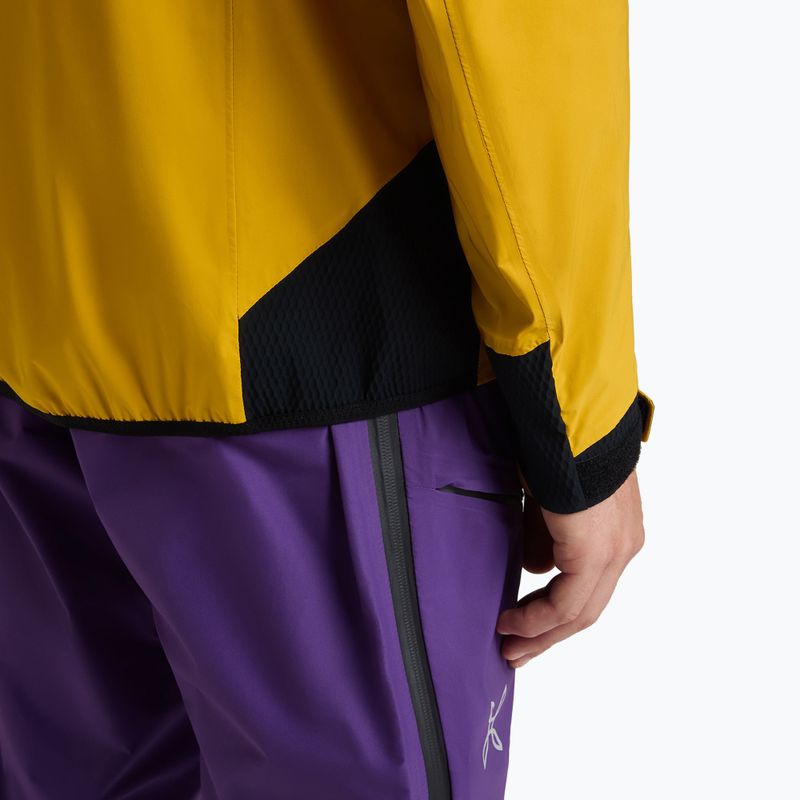 Men's rain jacket Montura Vertigo 3L mustard 10