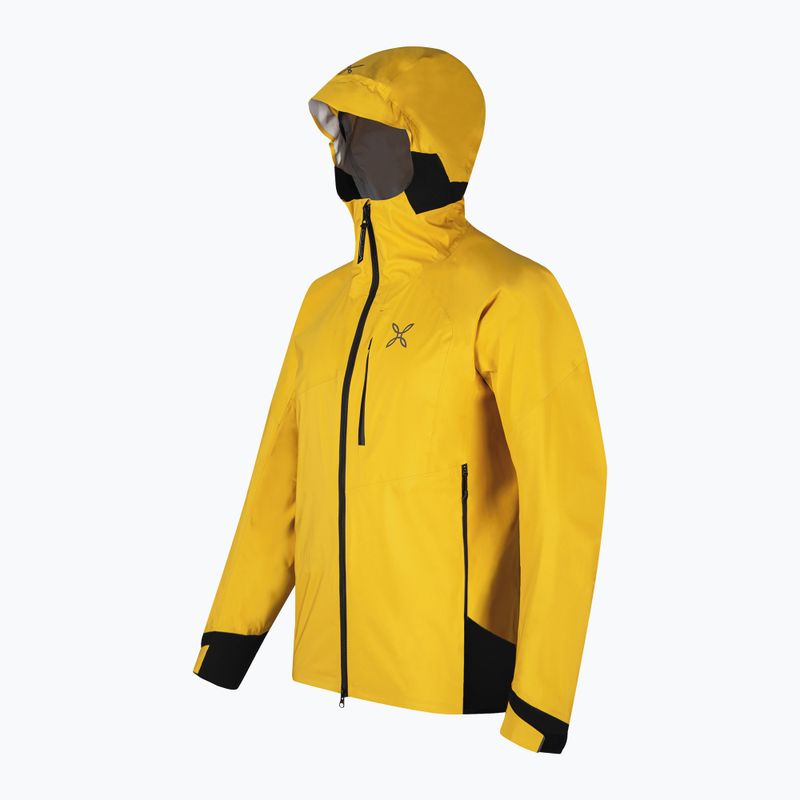 Men's rain jacket Montura Vertigo 3L mustard 15