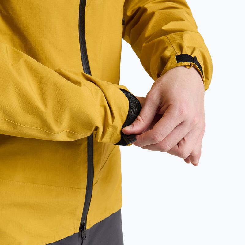 Men's rain jacket Montura Magica GTX Pro mustard 8