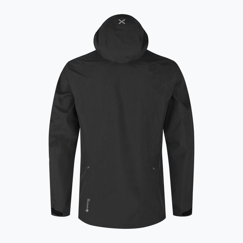 Men's rain jacket Montura Magica GTX Pro black 2
