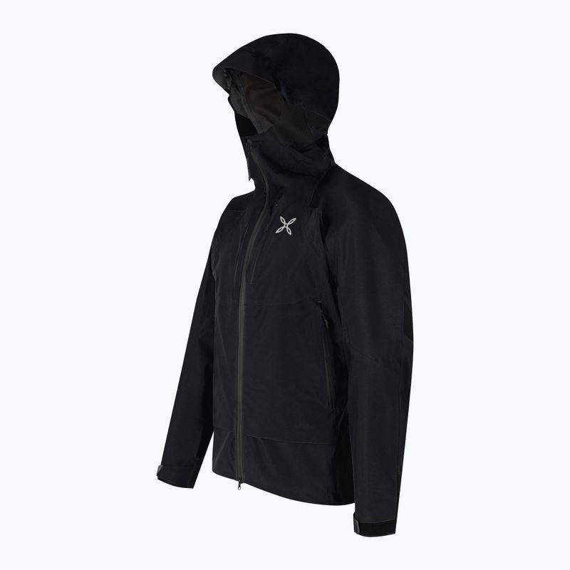 Men's rain jacket Montura Vertigo GTX Pro black 3