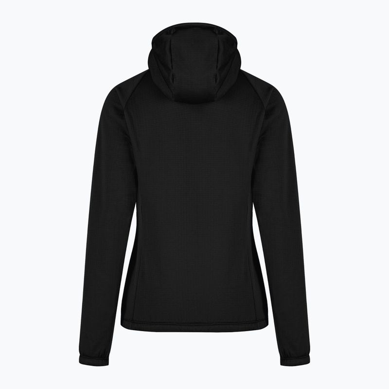 Women's sweatshirt Montura Fadis Grid Hooded Maglia black 2