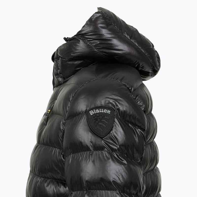 Blauer USA men's jacket Adams black inside beige 4