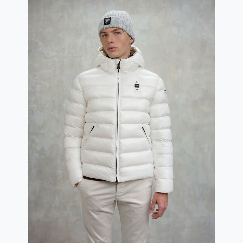 Blauer USA men's jacket Adams black inside beige 8