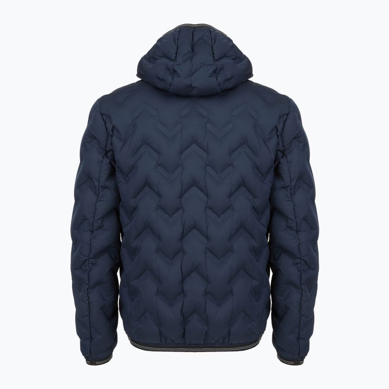 Men's jacket Blauer USA Piery blue inside tobacco 2