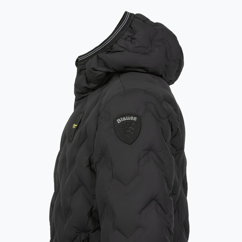 Men's jacket Blauer USA Piery black inside tobacco 4