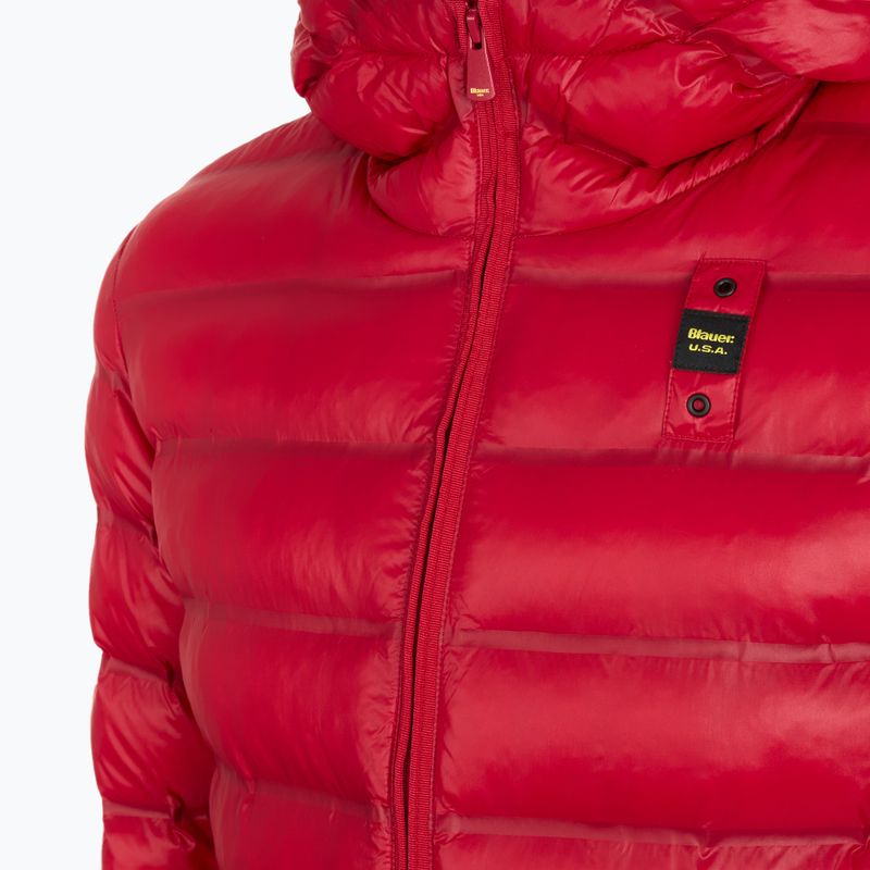 Men's jacket Blauer USA Charles blood red inside tobacco 3