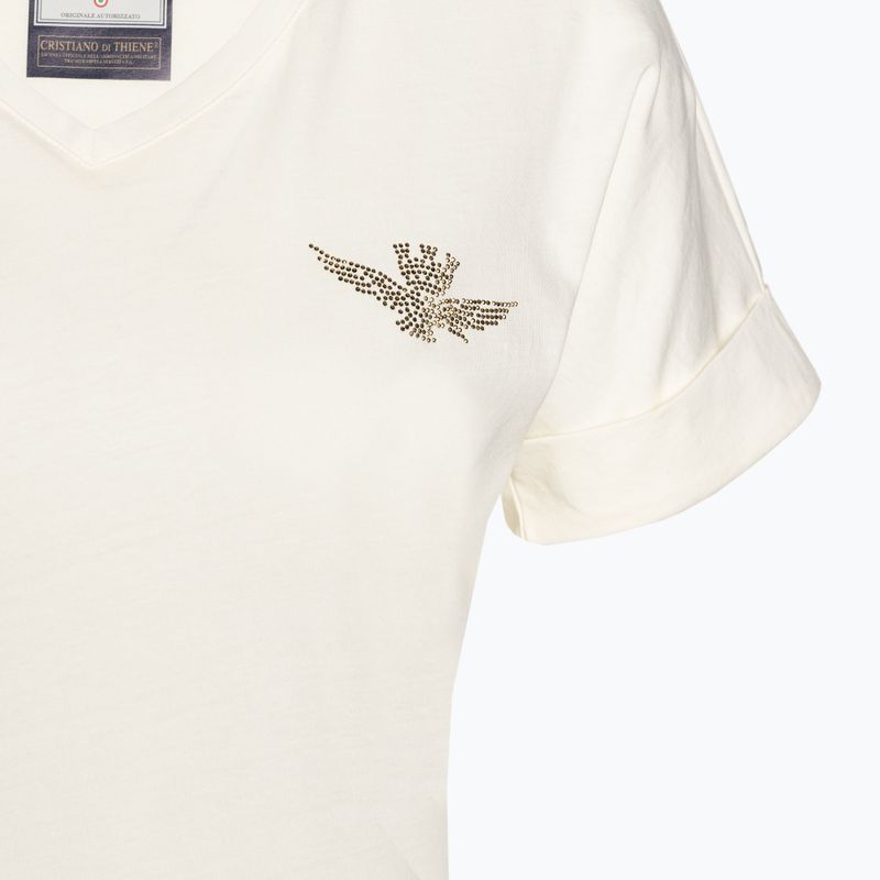 Aeronautica Militare Military women's t-shirt natural white 3