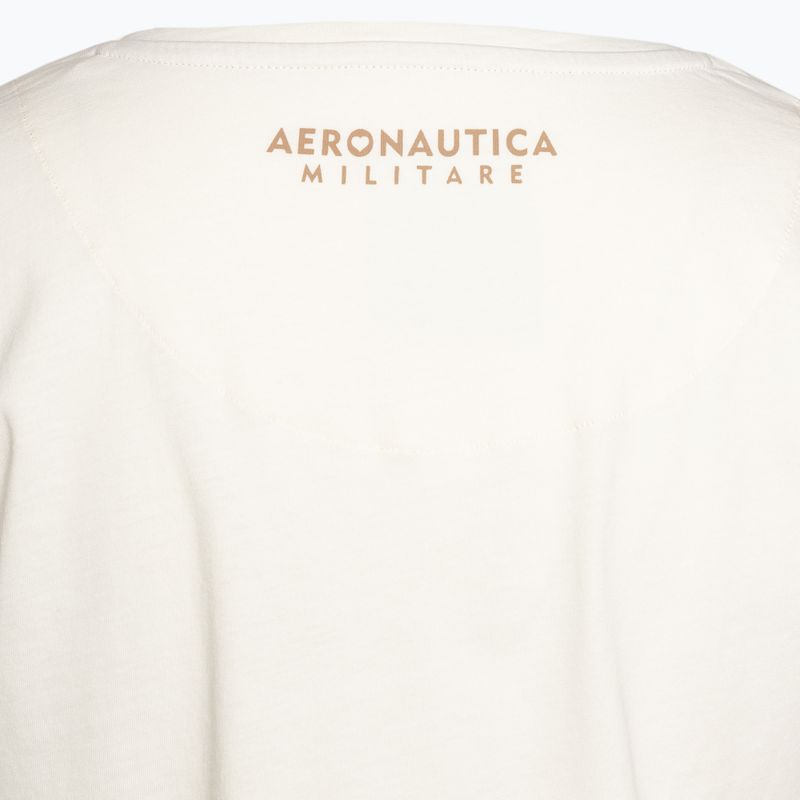 Aeronautica Militare Military women's t-shirt natural white 4
