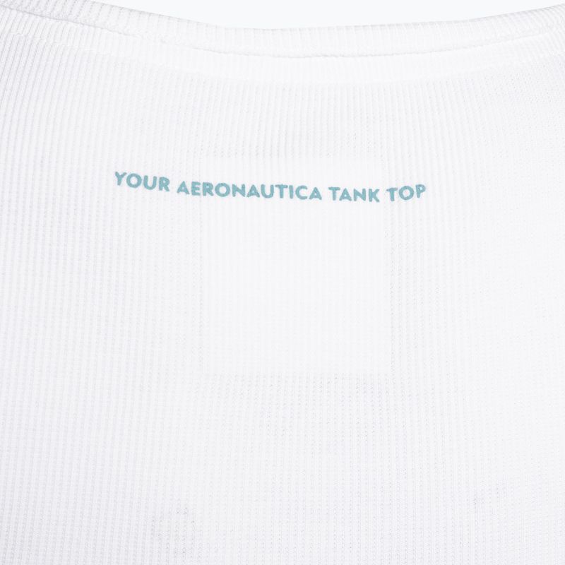 Aeronautica Militare women's tank top Sport optical white 4