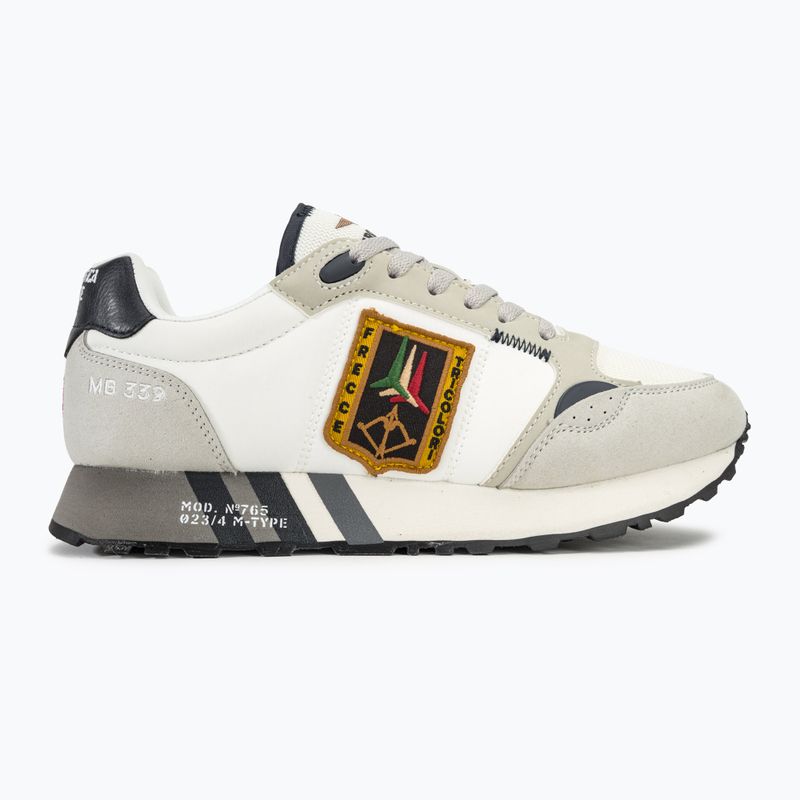 Men's Aeronautica Militare Frecce Tricolori off white shoes 2