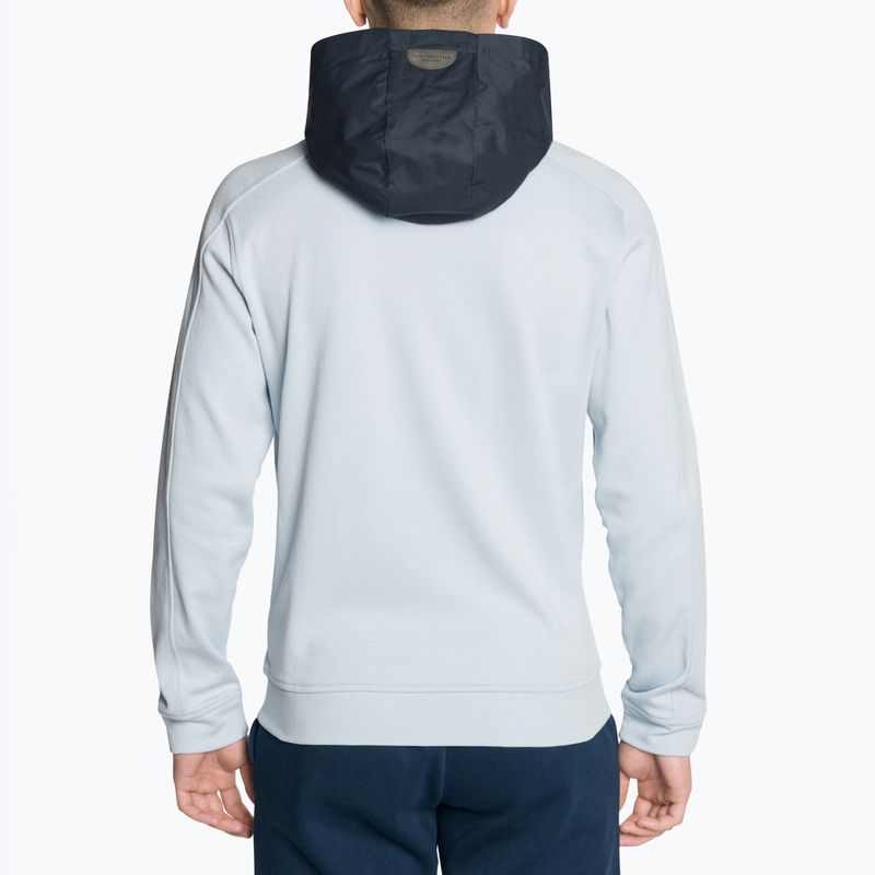 Aeronautica Militare Urban glacier blue men's sweatshirt 2