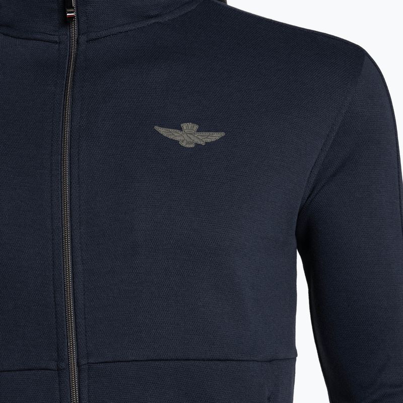 Aeronautica Militare Urban blue navy men's tracksuit 5