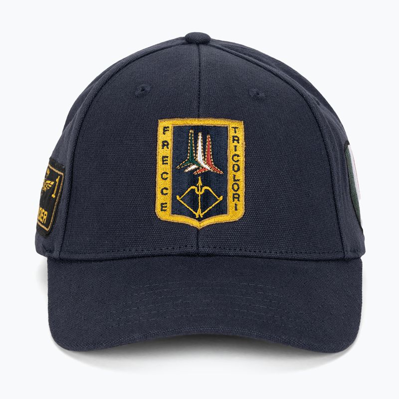 Men's Aeronautica Militare Frecce Tricolori Patch blue navy baseball cap 2