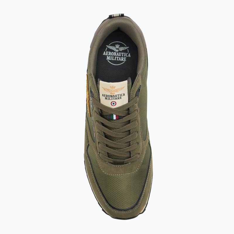 Aeronautica Militare men's shoes SC288CT3379 dark brown/black 5