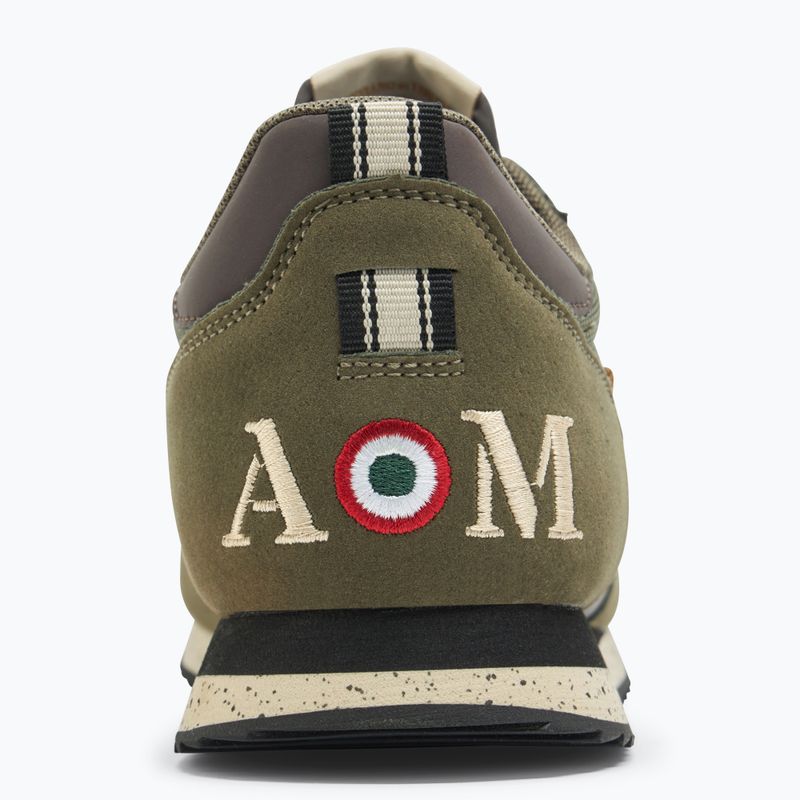 Aeronautica Militare men's shoes SC288CT3379 dark brown/black 6