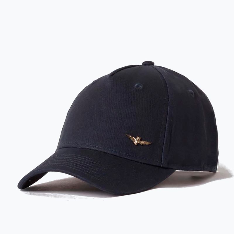 Men's Aeronautica Militare Basic With Metal Eagle baseball cap blue navy