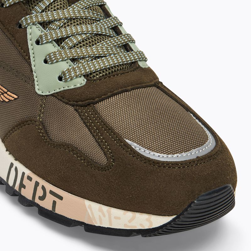 Aeronautica Militare men's shoes SC276CT3380 dark green/light green 7