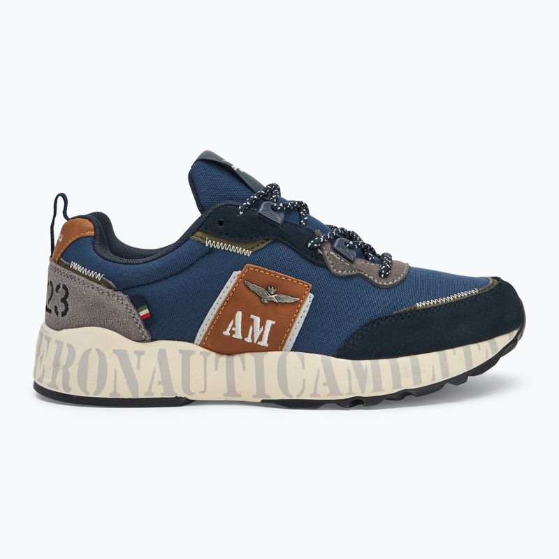 Aeronautica Militare men's shoes SC293CT3381 grey/avio/blue 2