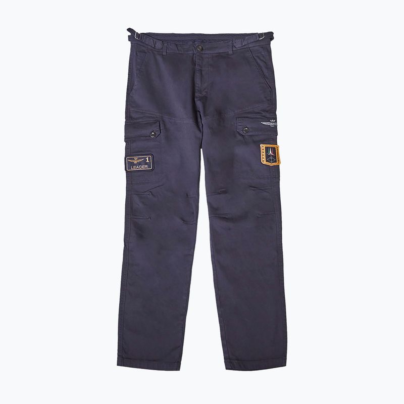 Men's Aeronautica Militare Heritage dark blue trousers