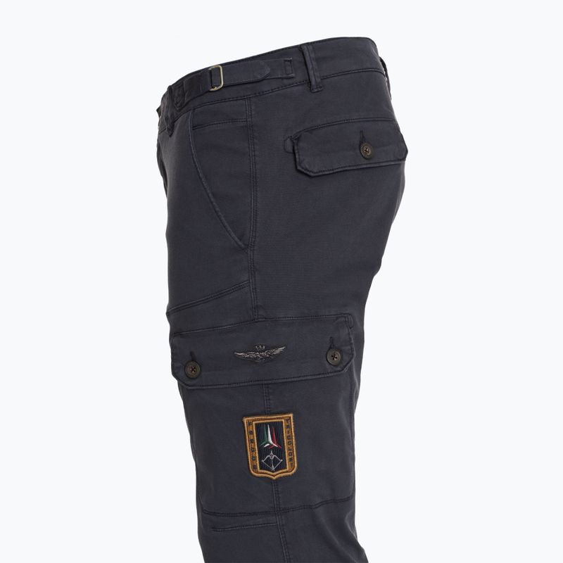 Men's Aeronautica Militare Heritage dark blue trousers 3