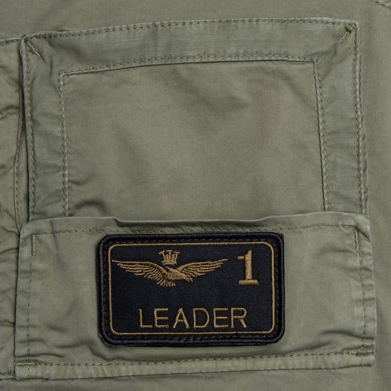 Men's Aeronautica Militare Heritage green trousers 3