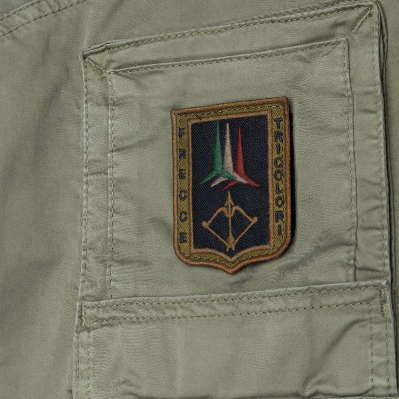 Men's Aeronautica Militare Heritage green trousers 4