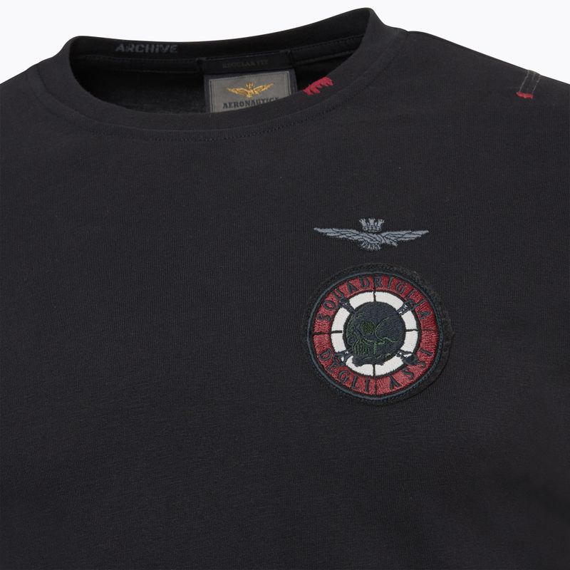 Men's Aeronautica Militare Flying Team jet black longsleeve 3
