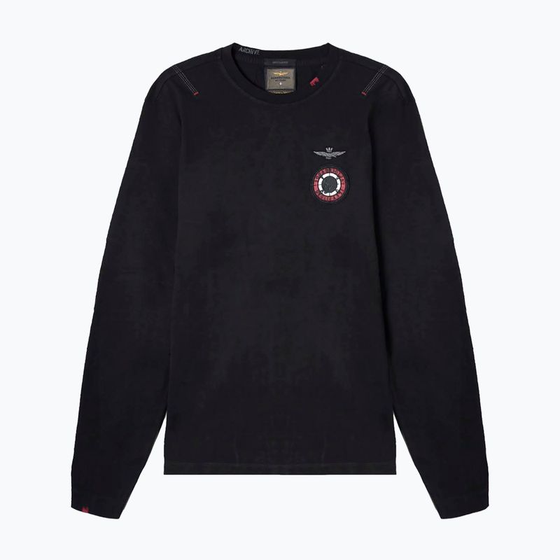 Men's Aeronautica Militare Flying Team jet black longsleeve 4